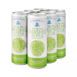 GEORGIAN BAY LIME SMASHED SODA 6PK